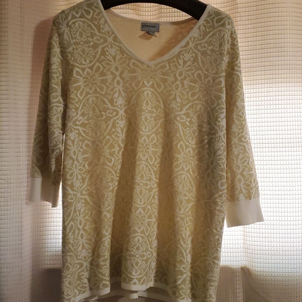 GLITTERSCOPE SWEATER 2X